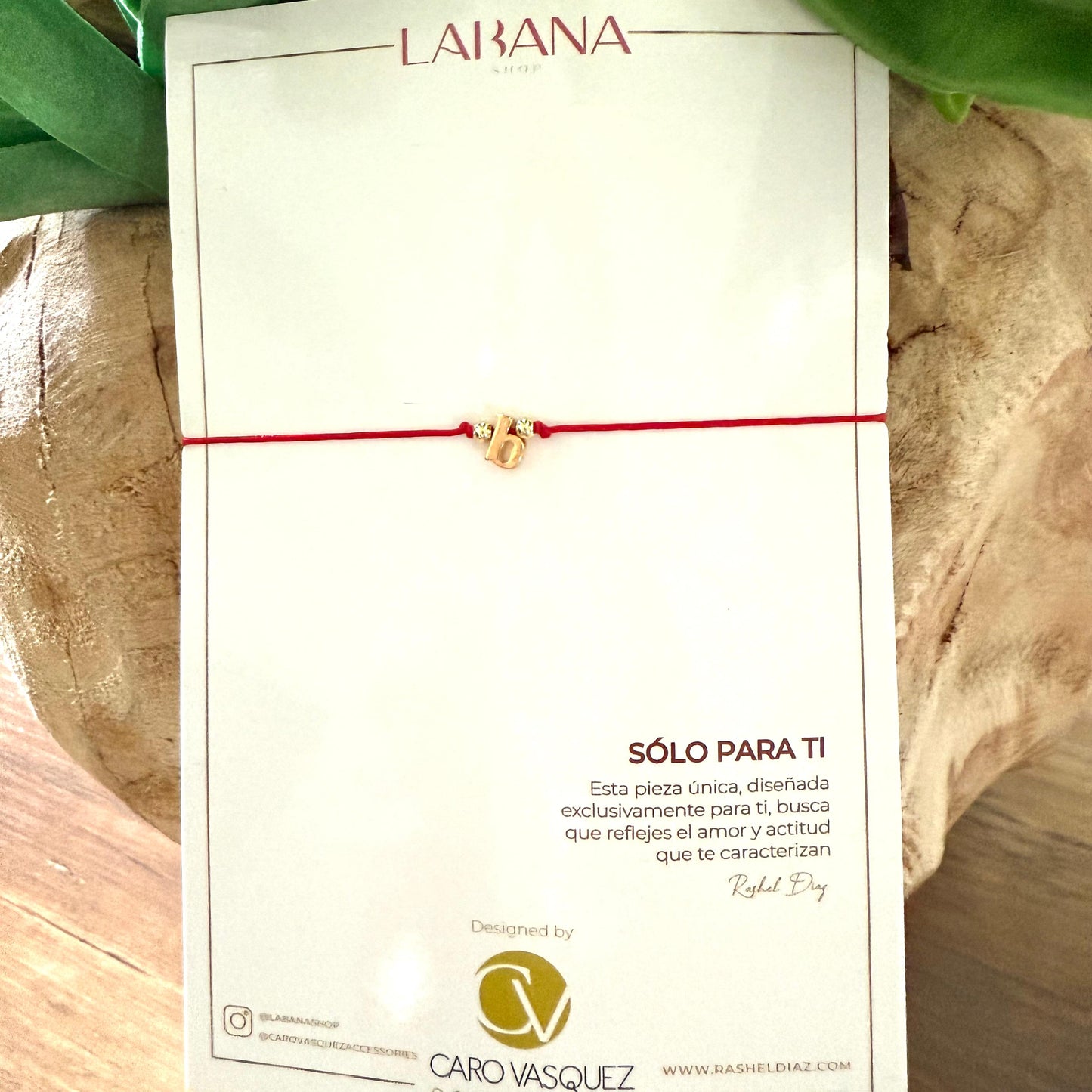Pulsera "Solo Para Ti"