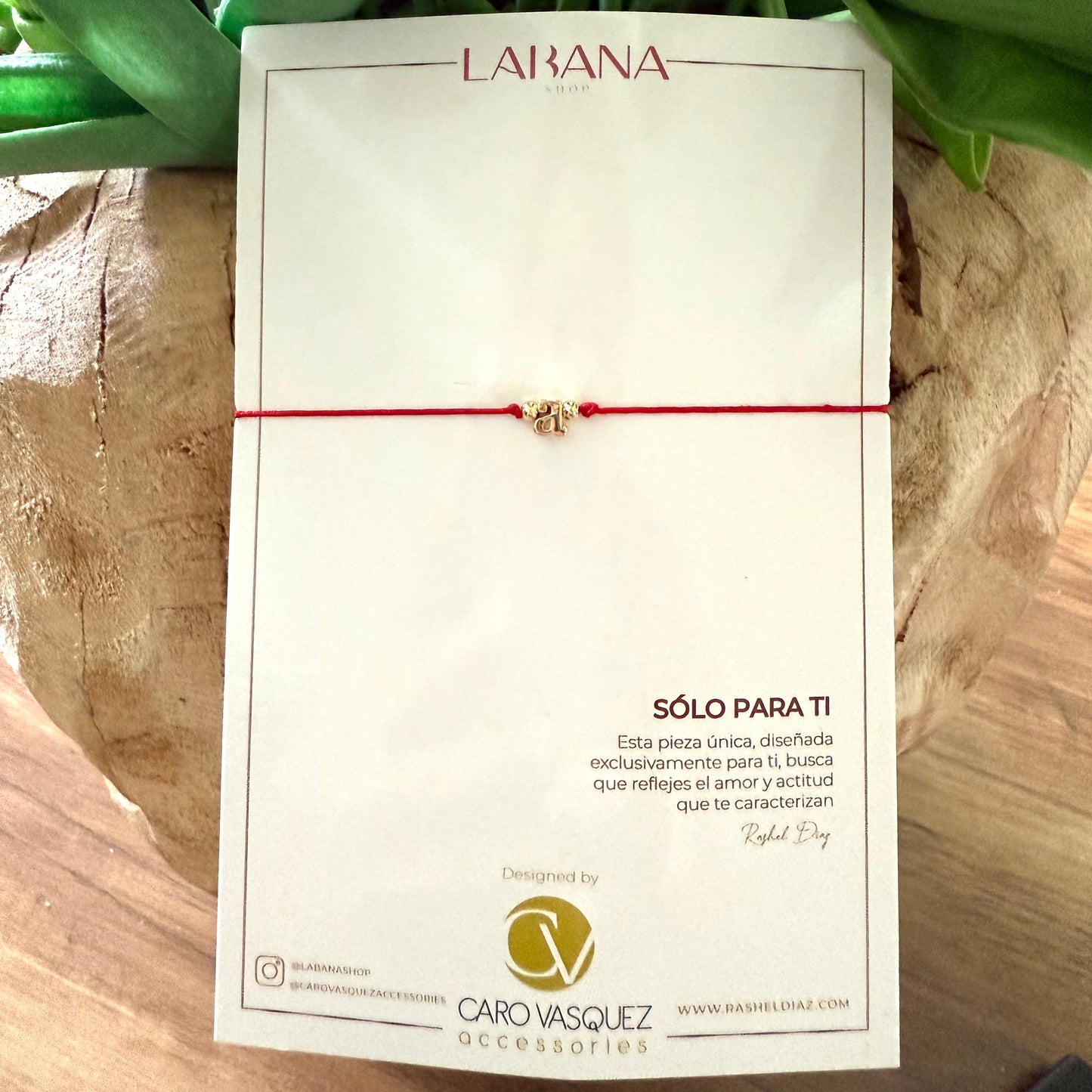 Pulsera "Solo Para Ti"